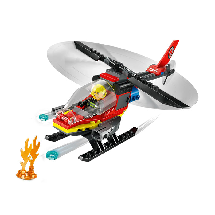 60411 FIRE RESCUE HELICOPTER TOYS by LEGO at Sundora