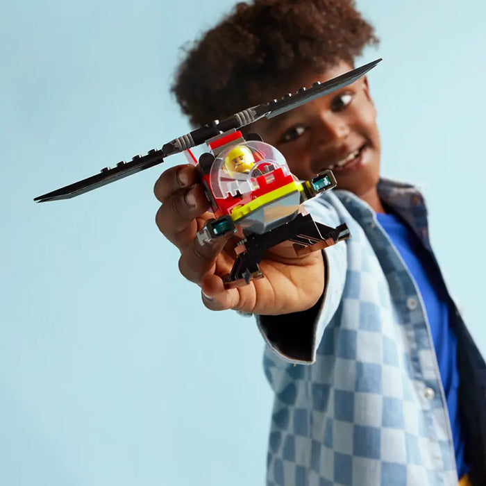 60411 FIRE RESCUE HELICOPTER TOYS by LEGO at Sundora