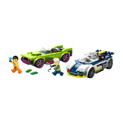 60415 POLICE CAR AND MUSCLE CAR CHASE TOYS by LEGO at Sundora