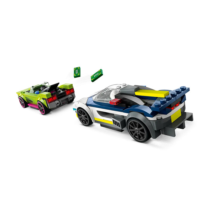 60415 POLICE CAR AND MUSCLE CAR CHASE TOYS by LEGO at Sundora