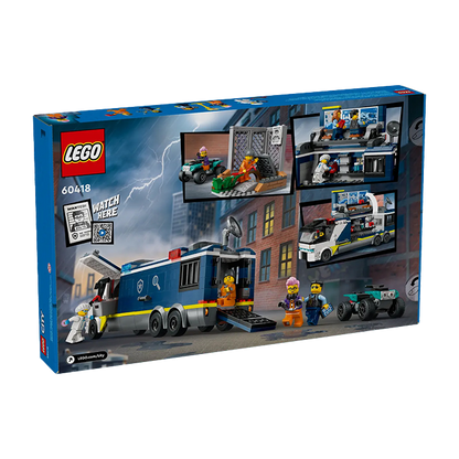 60418 POLICE MOBILE CRIME LAB TRUCK TOYS by LEGO at Sundora