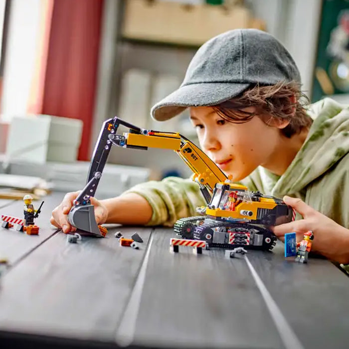 60420 YELLOW CONSTRUCTION EXCAVATOR TOYS by LEGO at Sundora