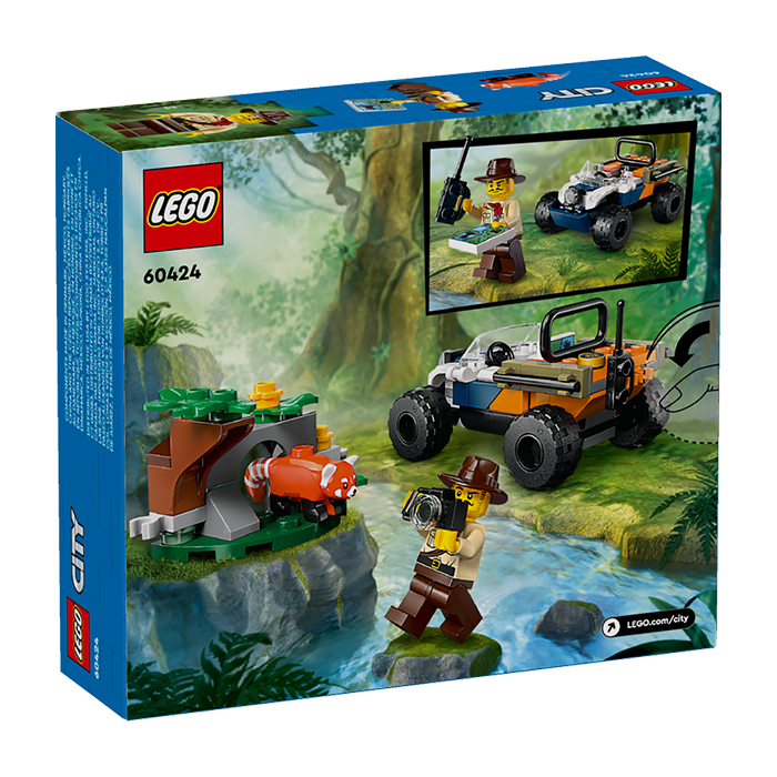 60424 JUNGLE EXPLORER ATV RED PANDA MISSION TOYS by LEGO at Sundora