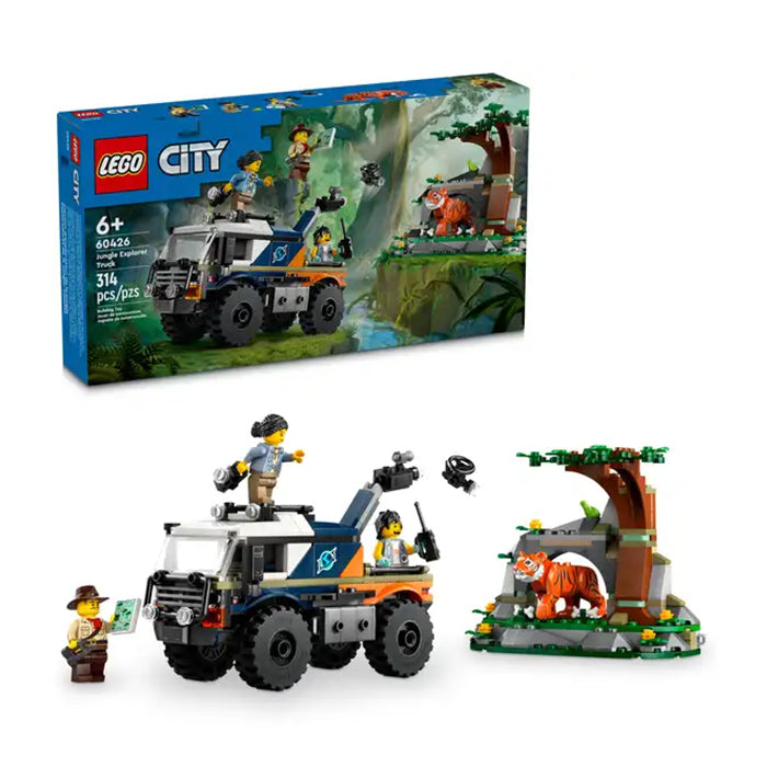 60426 CITY JUNGLE EXPLORER OFF-ROAD TRUCK TOYS by LEGO at Sundora