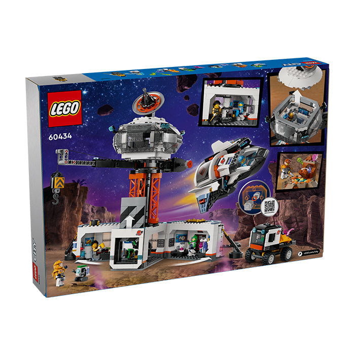 60434 CITY SPACE BASE AND ROCKET LAUNCH 8+ TOYS by LEGO at Sundora