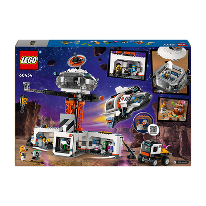 60434 CITY SPACE BASE AND ROCKET LAUNCH 8+ TOYS by LEGO at Sundora
