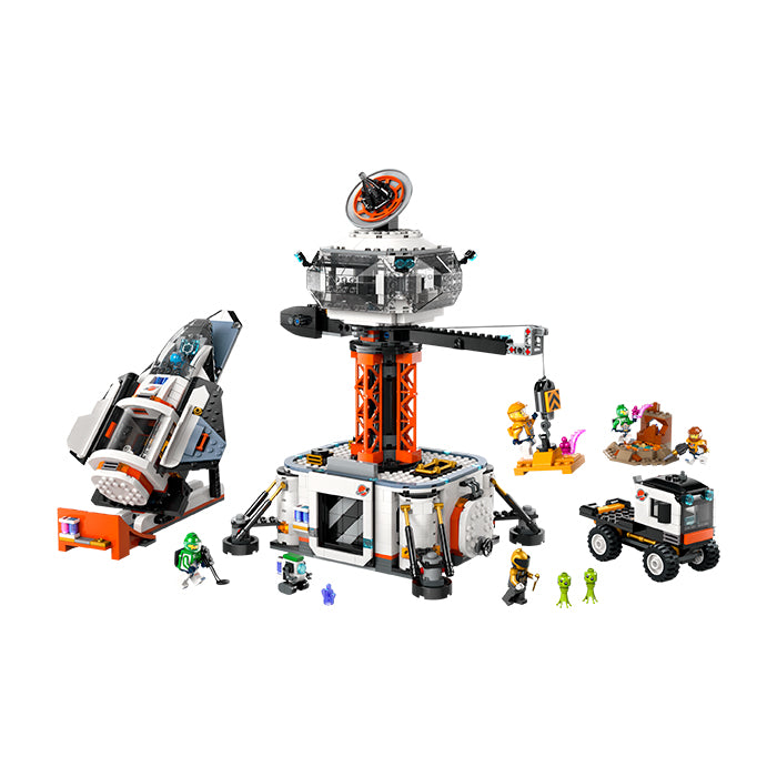 60434 CITY SPACE BASE AND ROCKET LAUNCH 8+ TOYS by LEGO at Sundora