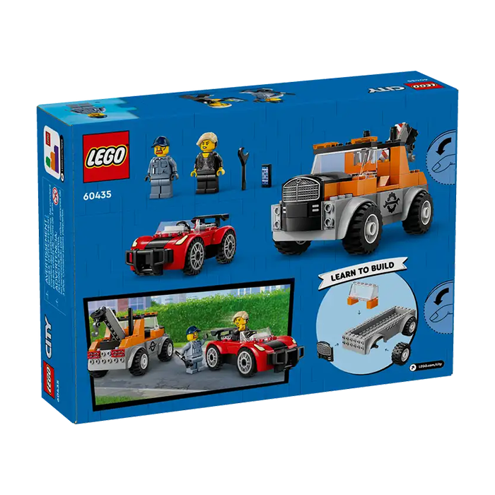 60435 TOW TRUCK AND SPORTS CAR REPAIR TOYS by LEGO at Sundora