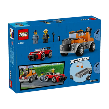 60435 TOW TRUCK AND SPORTS CAR REPAIR TOYS by LEGO at Sundora