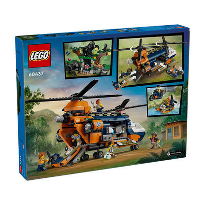 60437 Jungle Explorer Helicopter at Base Camp