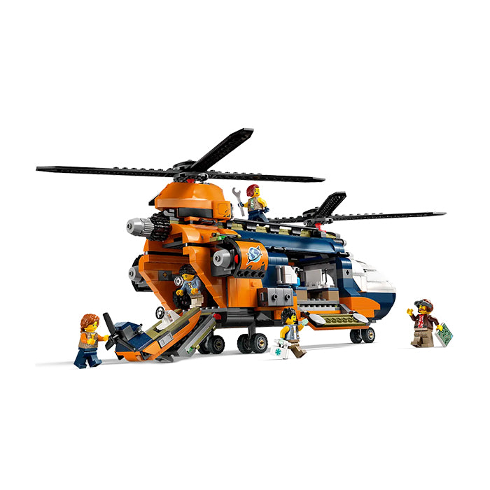 60437 Jungle Explorer Helicopter at Base Camp
