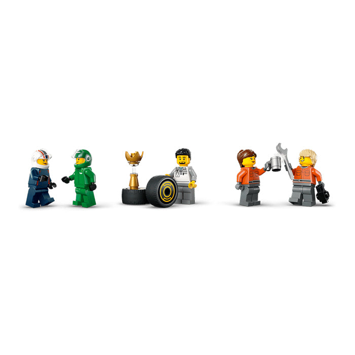 60445 F1® Truck with RB20 &amp; AMR24 F1® Cars