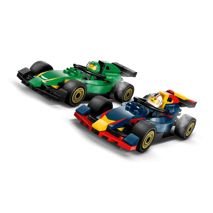 60445 F1® Truck with RB20 &amp; AMR24 F1® Cars