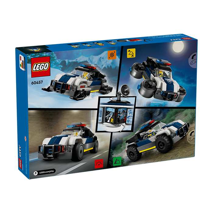 60457 Custom Police Car Garage