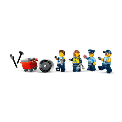 60457 Custom Police Car Garage