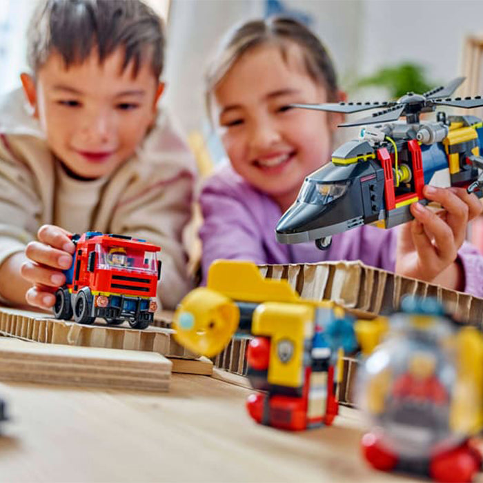60462 Helicopter, Fire Truck &amp; Submarine Remix