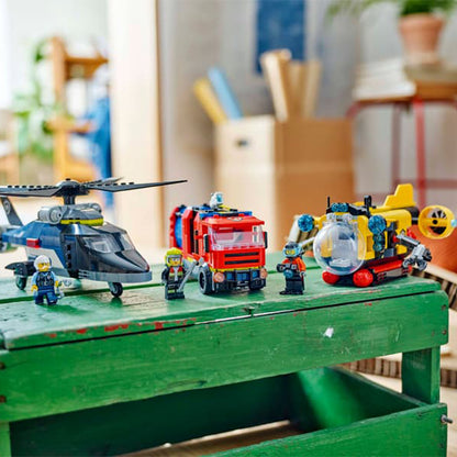 60462 Helicopter, Fire Truck &amp; Submarine Remix