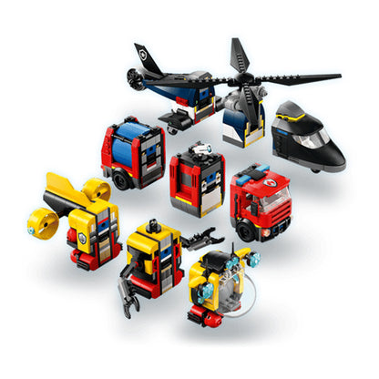 60462 Helicopter, Fire Truck &amp; Submarine Remix