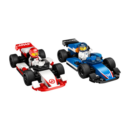 60464 F1® Williams Racing &amp; Haas F1® Race Cars