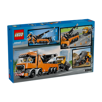 60467 Heavy-Duty Recovery Tow Truck with Crane