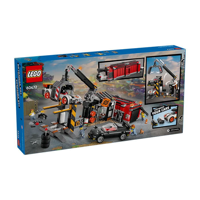 60472 Scrapyard with Cars