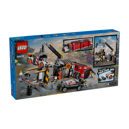 60472 Scrapyard with Cars