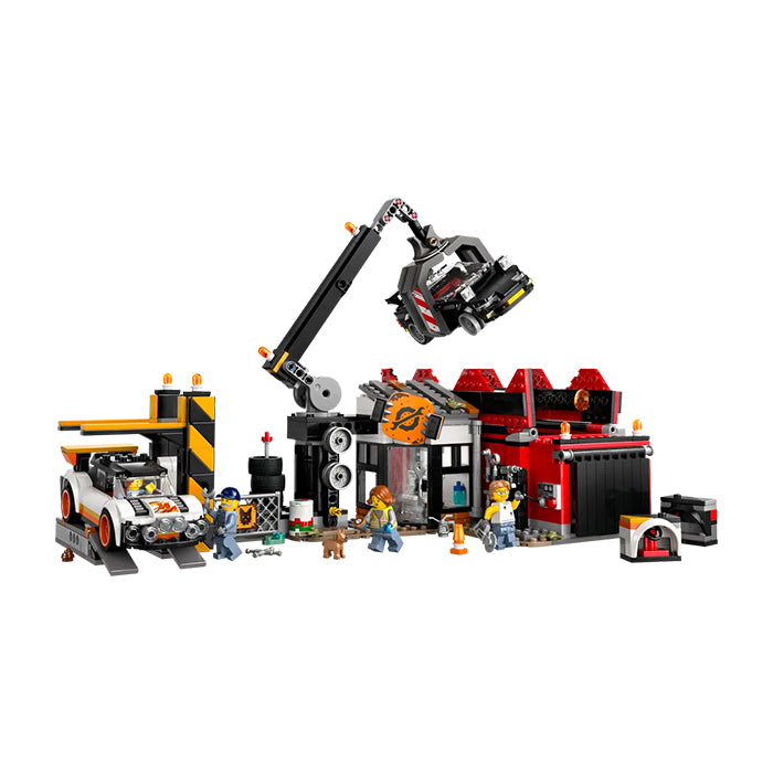 60472 Scrapyard with Cars
