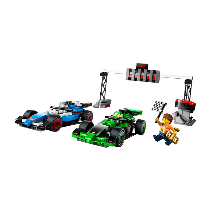 60474 F1® Grid with VCARB &amp; Sauber Race Cars