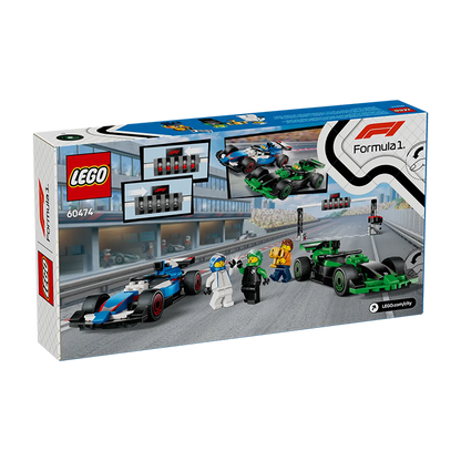 60474 F1® Grid with VCARB &amp; Sauber Race Cars