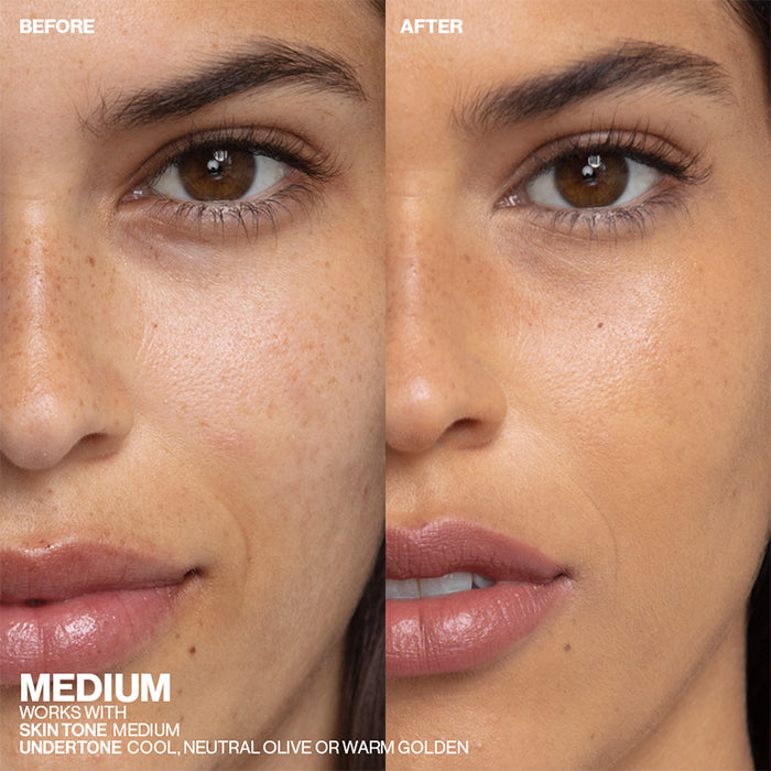 MINI HALO HEALTHY GLOW ALL-IN-ONE TINTED MOISTURIZER BROAD SPECTRUM SPF 25 WITH HYALURONIC ACID MAKEUP by SMASHBOX at Sundora