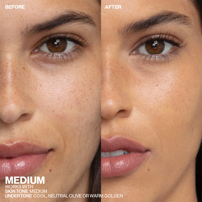 MINI HALO HEALTHY GLOW ALL-IN-ONE TINTED MOISTURIZER BROAD SPECTRUM SPF 25 WITH HYALURONIC ACID MAKEUP by SMASHBOX at Sundora