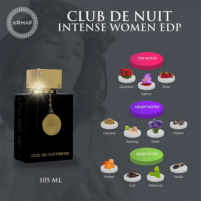 CLUB DE NUIT INTENSE WOMAN EDP PERFUME by ARMAF at Sundora