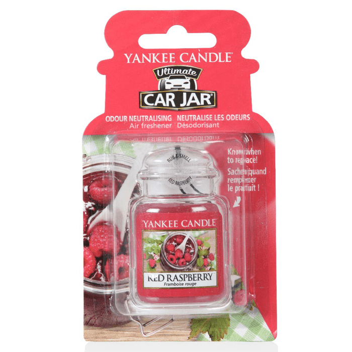 RED RASPBERRY – CAR JAR ULTIMATE CAR JAR by YANKEE CANDLE at Sundora