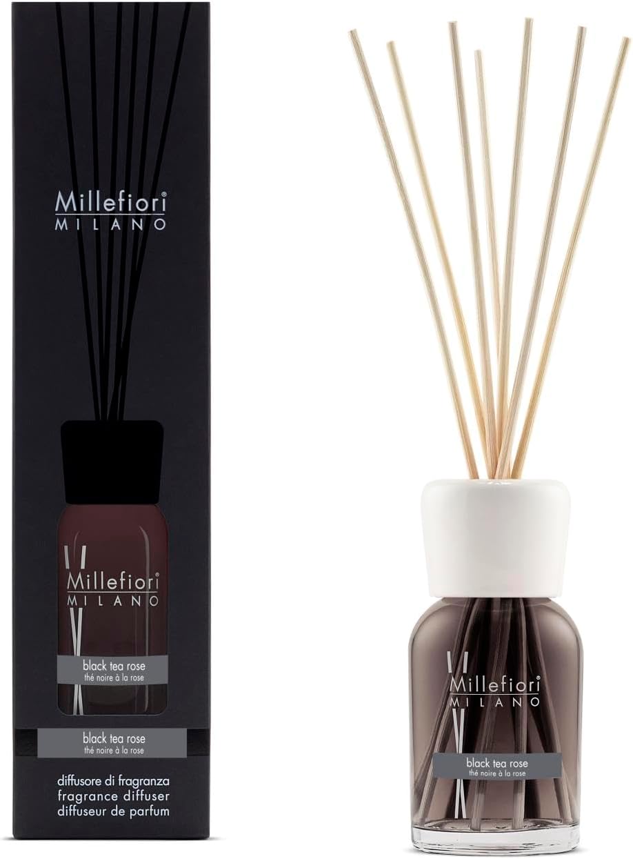 AMBER &amp; ROSE STICK DIFFUSER DIFFUSER by MILLEFIORI MILANO at Sundora