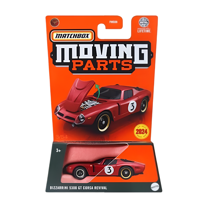 Bizzarrini 5300 GT Corsa Revival with Moving Parts