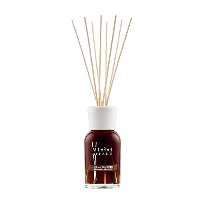 MILLEFIORI MILANO REED DIFFUSER SANDALO BERGAMOTTO DIFFUSER by MILLEFIORI MILANO at Sundora