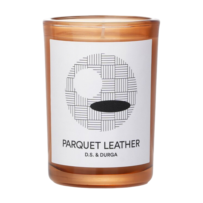 PARQUET LEATHER CANDLE by D.S. &amp; DURGA at Sundora