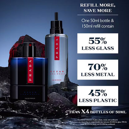 LUNA ROSSA OCEAN LE PARFUM REFILL PERFUME by PRADA at Sundora