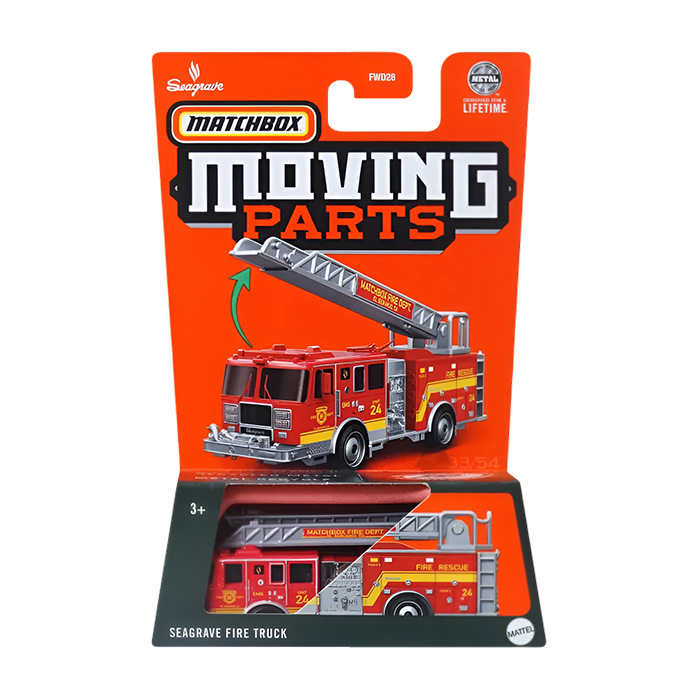 Seagrave Fire Truck with Moving Parts