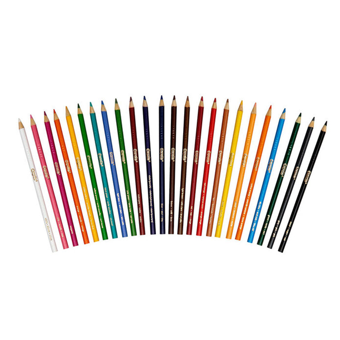 COLORED PENCILS, 24 COUNT COLOR PENCILS by CRAYOLA at Sundora