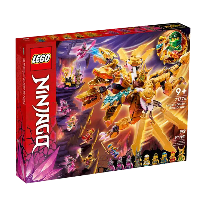 71774 Lloyd’s Golden Ultra Dragon BUILDING BLOCKS by LEGO at Sundora