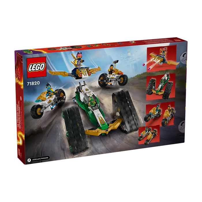 71820 NINJA TEAM COMBO VEHICLE TOYS by LEGO at Sundora