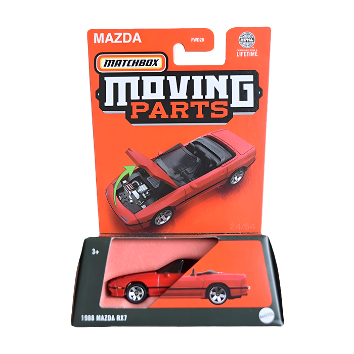 1988 Mazda RX7 with Moving Parts