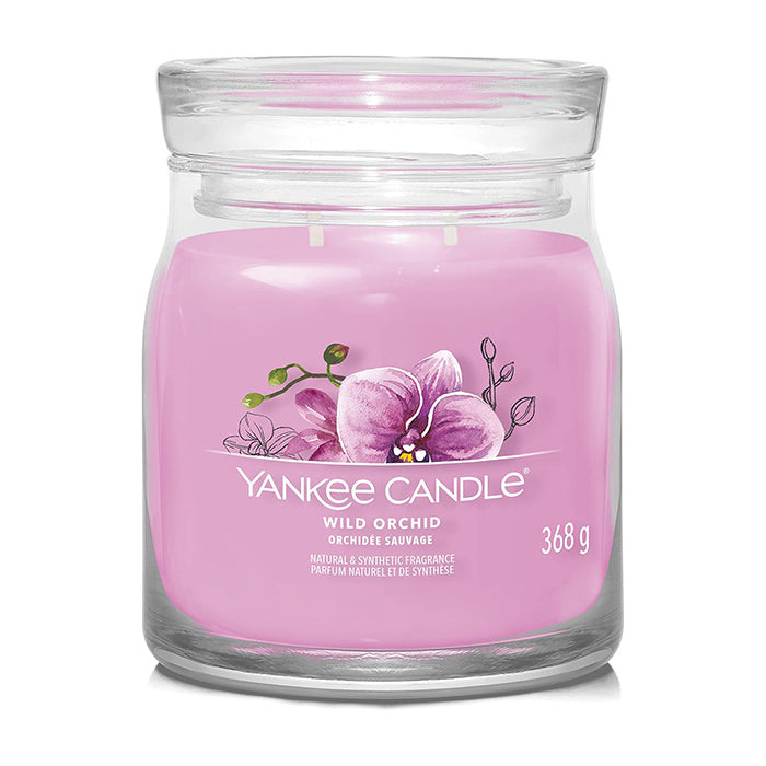 Wild Orchid Signature Medium Jar Candle