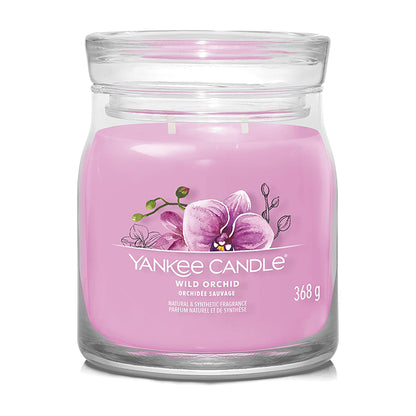 Wild Orchid Signature Medium Jar Candle