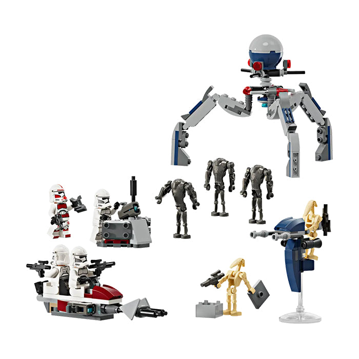 75372 STAR WARS CLONE TROOPER™ &amp; BATTLE DROID BATTLE PACK TOYS by LEGO at Sundora
