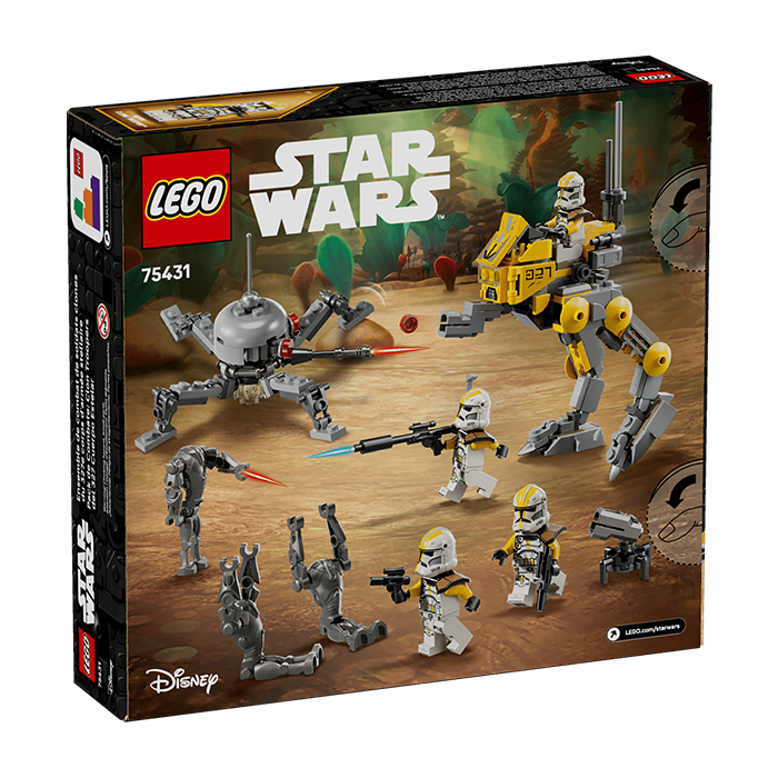 75431 327th Star Corps Clone Troopers™ Battle Pack