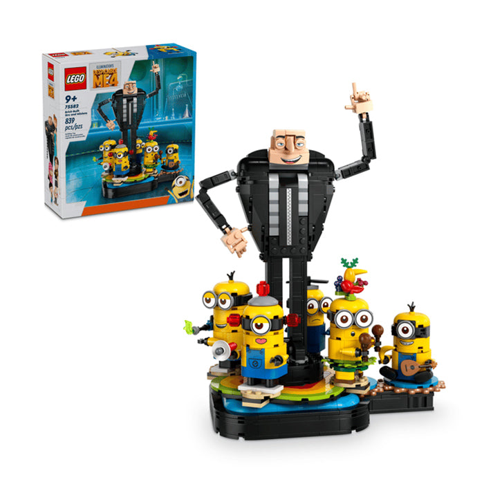 75582 Brick-Built Gru and Minions