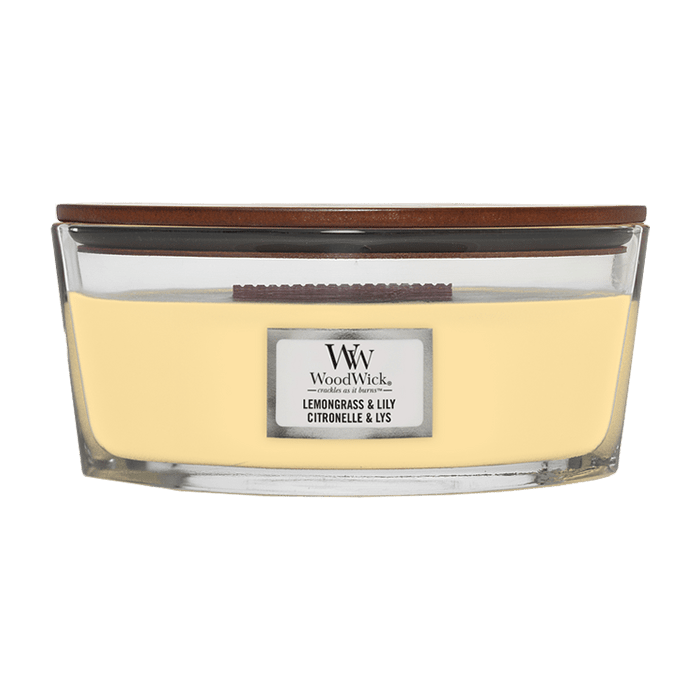 LEMONGRASS AND LILY CANDLE CANDLE by WOODWICK at Sundora