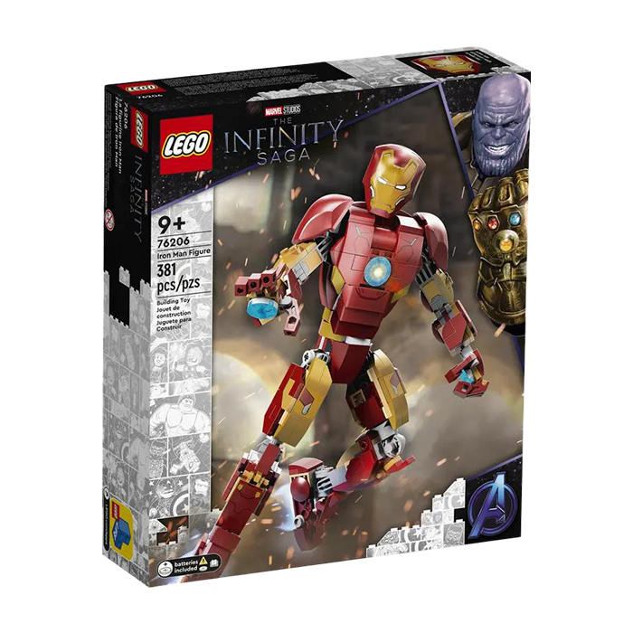 76206 Iron Man Figure